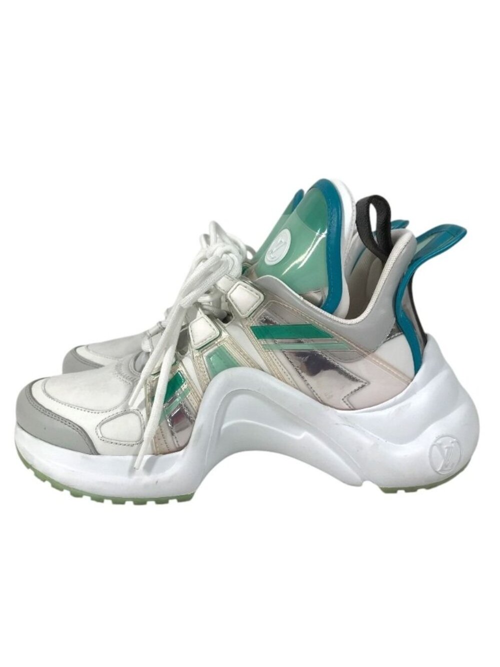 Louis Vuitton Sneakers Akrite Leather White - Picture 3 of 9